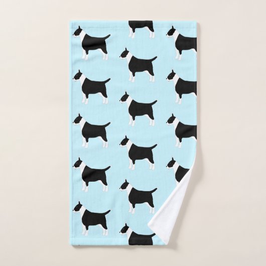 Staffordshire Bull Terrier hondenontwerp Bad Handdoek (Handdoek)