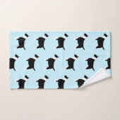 Staffordshire Bull Terrier hondenontwerp Bad Handdoek (Handdoek)