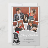 Staffordshire Bull Terrier - kerstbeker - Aangepas Feestdagenkaart (Voorkant)