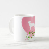 Staffordshire Bull Terrier Koffiemok (Voorkant links)
