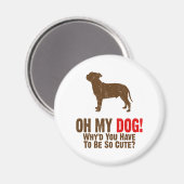 Staffordshire Bull Terrier Magneet (Voorkant / Achterkant)