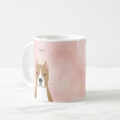 Staffordshire Bull Terrier Mokken (Voorkant links)