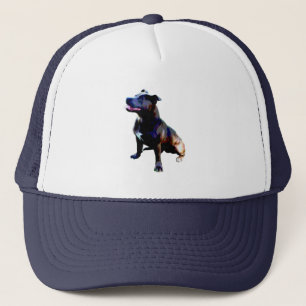 Staffordshire Bull Terrier Painted Trucker Pet