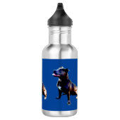 Staffordshire Bull Terrier Painted Waterfles (Rechts)