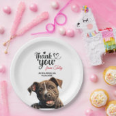 Staffordshire Bull Terrier Papieren Bordje (Feest)