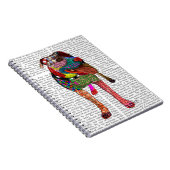 Staffordshire Bull Terrier - Patchwork Notitieboek (Rechterzijde)