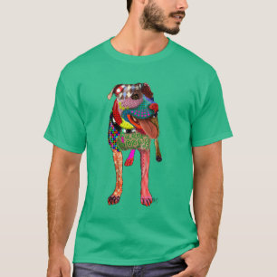Staffordshire Bull Terrier - Patchwork T-shirt