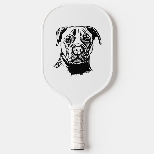 Staffordshire Bull Terrier Pickleball Paddle (Voorkant)