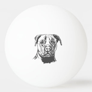 Staffordshire Bull Terrier Pingpongbal