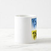 Staffordshire Bull Terrier Pop Art Koffiemok (Center)