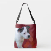 Staffordshire Bull Terrier Puppy Crossbody Bag Tas (Achterkant)