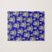 Staffordshire Bull Terrier Puppy Pattern Legpuzzel (Horizontaal)