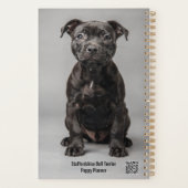 Staffordshire Bull Terrier Puppy Planner (Achterkant)