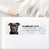 Staffordshire Bull Terrier Return Label (Insitu)