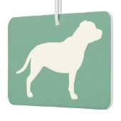 Staffordshire Bull Terrier Silhouette Luchtverfrisser (Links)