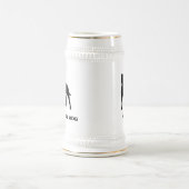 Staffordshire Bull Terrier Silhouette Staffy Dog Bierpul (Center)