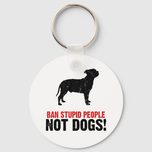 Staffordshire Bull Terrier Sleutelhanger (Voorkant)