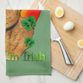 Staffordshire Bull Terrier St Patricks Theedoek (Quarter Fold)