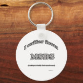 Staffordshire Bull Terrier Syndrome Sleutelhanger (Voorkant)