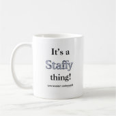 Staffordshire Bull Terrier Thing Koffiemok (Links)