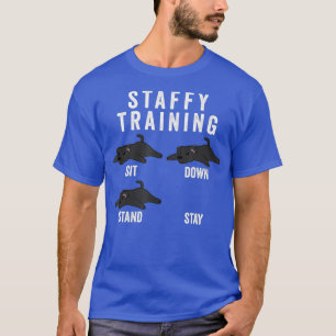 Staffordshire Bull Terrier Training Dog T-shirt