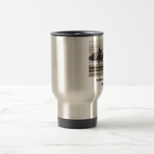 Staffordshire Bull Terrier Travel Mug Reisbeker (Center)