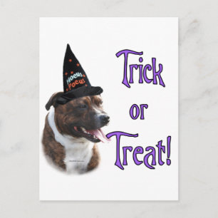 Staffordshire Bull Terrier truc Briefkaart