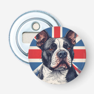 Staffordshire Bull Terrier Verenigd Koninkrijk Button Flesopener