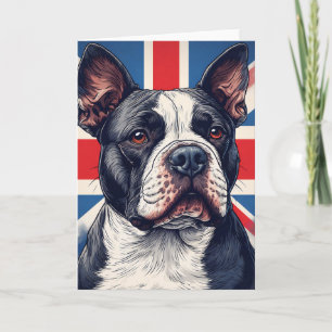 Staffordshire Bull Terrier Verenigd Koninkrijk Kaart