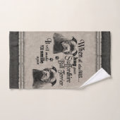 Staffordshire Bull Terrier wanneer alles mislukt Bad Handdoek (Handdoek)