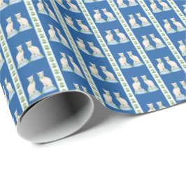 Staffordshire Cat Wrapping Paper Cadeaupapier