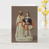 Staffordshire cijfer van Othello en Iago, c.1858 Kaart (Gele Bloem)