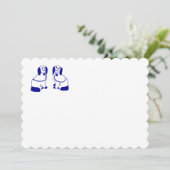 Staffordshire Dog Note Cards & Briefpapier Kaart (Staand voorkant)