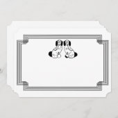 Staffordshire Dog Note Cards & Briefpapier Kaart (Voorkant / Achterkant)