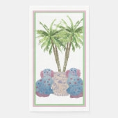 Staffordshire Dogs Chinoiserie Ginger Jar Jars Servet (Voorkant)