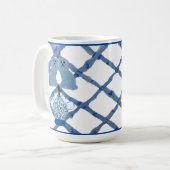 Staffordshire Dogs Ginger Jars Mok (Voorkant links)