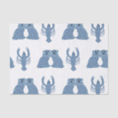 Staffordshire Dogs Lobster Ginger Jars Tissuepapier (Voorkant)