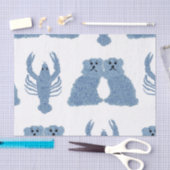 Staffordshire Dogs Lobster Ginger Jars Tissuepapier (Craft)