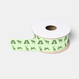 Staffordshire Dogs Topiary Deer Rabbit Grosgrain Lint