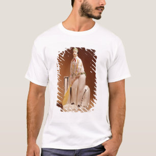 Staffordshire, figuur van een cricketer, 1865 t-shirt