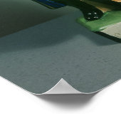 Staffordshire figuur van Napoleon Bonaparte Poster (Hoek)