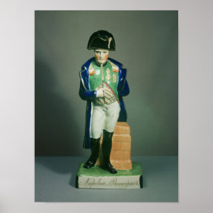 Staffordshire figuur van Napoleon Bonaparte Poster