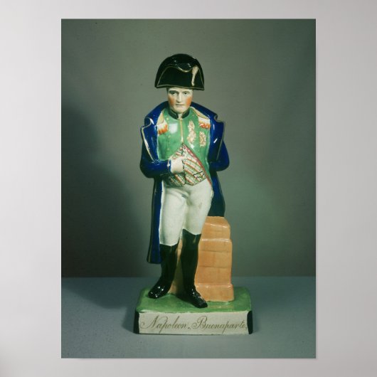 Staffordshire figuur van Napoleon Bonaparte Poster (Voorkant)