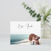 Staffordshire Pitbull & Meisje Keepsake Briefkaart (Staand voorkant)