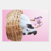 Staffordshire Puppy in een mandje, Inpakpapier Vel (Voorkant 3)