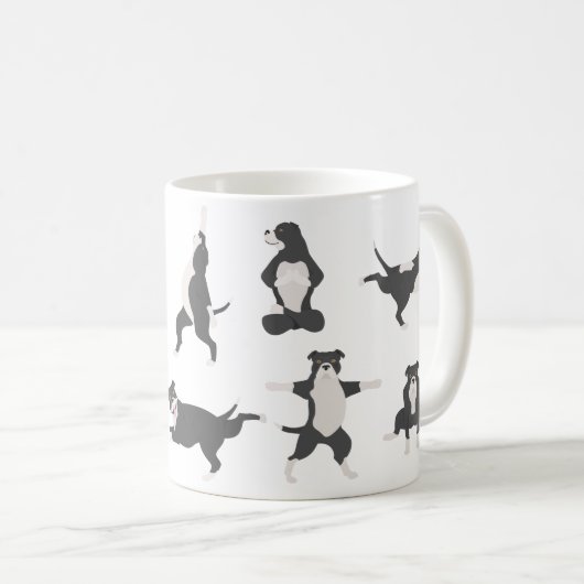 Staffordshire stier koffiemok (Voorkant rechts)