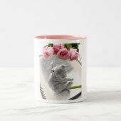 Staffordshire stier mok (Center)