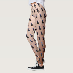 Staffordshire Terrier Oil Paint, Dames Leggings