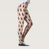 Staffordshire Terrier Oil Paint, Dames Leggings (Rechts)