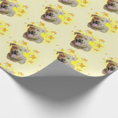 Staffordshire Terrier Pit Bull is een ster Cadeaupapier (Hoek)